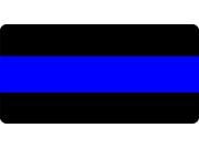 Police Thin Blue Line Photo License Plate Free Personalization on this Plate