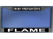 I m My Firefighters Flame Frame