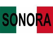 Mexico Sonora Photo License Plate Free Personalization on this plate