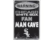 Chicago White Sox Man Cave Metal Parking Sign