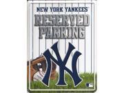 New York Yankees Metal Parking Sign