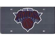 New York Knicks Laser Cut License Plate