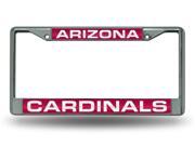 Arizona Cardinals Laser Chrome License Plate Frame