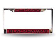 Chicago Blackhawks Laser Chrome Frame