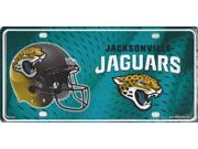 Jacksonville Jaguars Metal License Plate