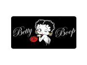 Betty Boop Kiss Photo License Plate
