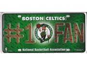 Boston Celtics 1 Fan License Plate