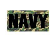 Navy Camo Photo License Plate
