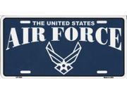 The United States Air Force License Plate