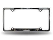 Jacksonville Jaguars Thin Top Chrome License Plate Frame