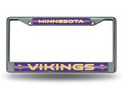 Minnesota Vikings Glitter Chrome Frame
