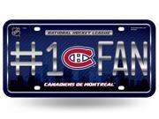 Montreal Canadiens 1 Fan License Plate