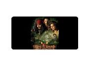 Pirates of the Caribbean Centered Photo Plate