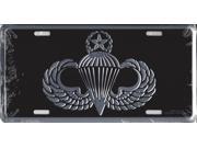 Army Master Paratrooper Wings License Plate