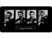 Elvis Presley Four Photo License Plate
