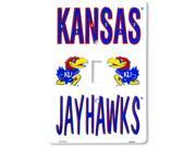 Kansas Jayhawks License Plate Switch