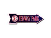 Fenway Park Boston Red Sox Metal Arrow Street Sign