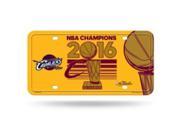 Cleveland Cavaliers 2016 Champs Metal License Plate
