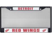 Detroit Red Wings Chrome License Plate Frame