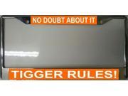 No Doubt About It Tigger Rules ! License Plate Frame