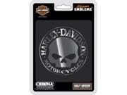 Harley Davidson Willie G Skull Chrome Auto Emblem