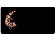Offset Gila Monster on Black Photo License Plate Free Personalization on this plate