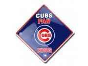 Chicago Cubs Xing Metal Parking Sign