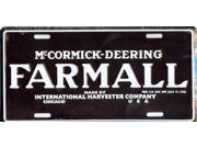 McCormick Deering Farmall License Plate