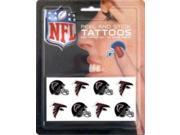 Atlanta Falcons 8 PC Peel and Stick Tattoo Set