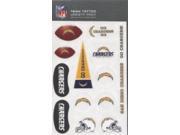 San Diego Chargers Variety Pack Tattoo Set