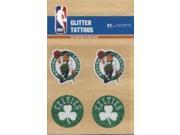 Boston Celtics Glitter Tattoo Set