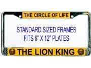 The Lion King Photo License Plate Frame Free Screw Caps with this Frame