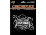 Harley Davidson Bar and Shield Filigree Decal