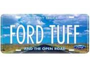 Ford Tuff License Plate