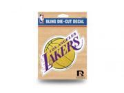 Los Angeles Lakers Glitter Die Cut Vinyl Decal