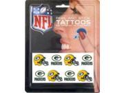 Green Bay Packers 8 PC Peel and Stick Tattoo Set