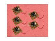 5pcs Electronic Lucky Rotary Suite DIY Kits Production Parts And Components