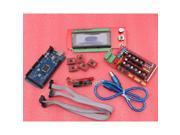 MEGA 2560 R3 Kit LCD2004 A4988 Motor Driver for RAMPS 1.4 Reprap 3D Printer