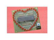 DIY Kit Heart shaped LED Light Water with USB DC005 power line for C51