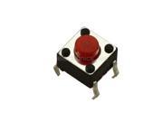10pcs 4pin DIP Red 6*6*5mm Tact Switch Tactile Push Button
