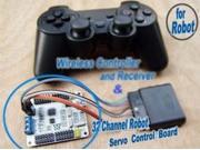 32 Channel Servo Motor Control Board PS2 Controller Receiver for Hexapod Robot
