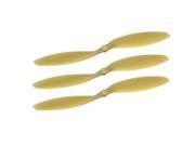 3X Thin Electric Airplane Propeller Prop 11x3.8 11*3.8