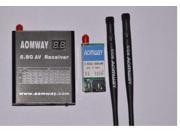 Aomway 5.8G 500mW AV Transmitter Receiver DVR Recorder w 3.5dbi Antenna FPV
