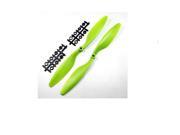 10x4.5 1045 R CW CCW Green Propeller Multi Copter clockwise rotating counter