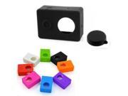 Soft Silicone Sports Case Cover Skin Protector For Xiaomi Yi Camera Lens Cap