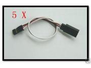 5x12 RC servo extension cord lead for JR futaba 30cm