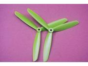 6x4.5 6045 6045R 3 blade CW CCW left right Green Propeller porp Multi Copter