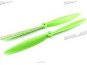 17x4.5 1745 R CW CCW Green Propeller Multi Copter clockwise rotating counter