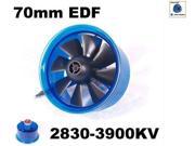 2830 EDF 70mm Ducted Fan with 3900KV Motor for RC Aircraft