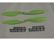 8x4.5 8045 8045R CW CCW Green Propeller MultiCopter clockwise rotating counter